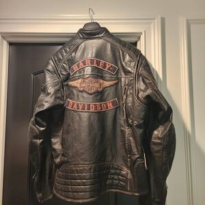 Harley-Davidson Men's Black Leather Jacket